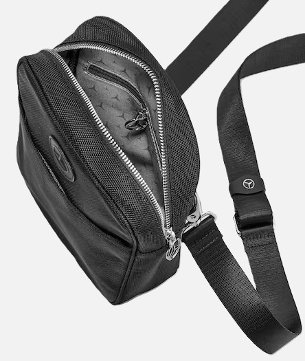 Mercedes‑Benz Shoulder Bag Black – compact & functional